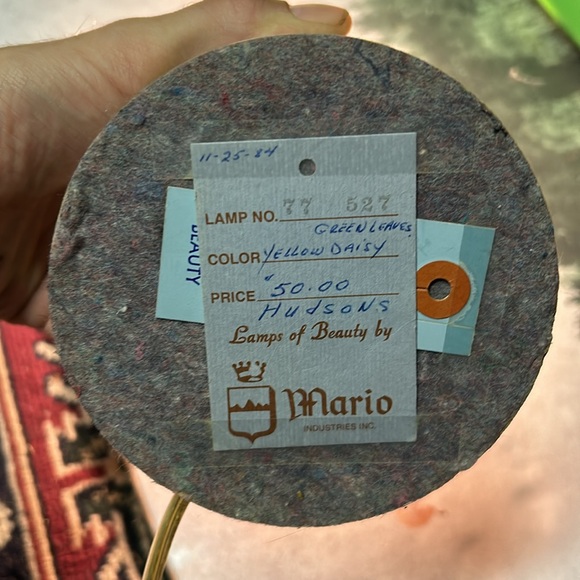 VINTAGE Lamps of Beauty by Mario (1984) - Picture 5 of 5